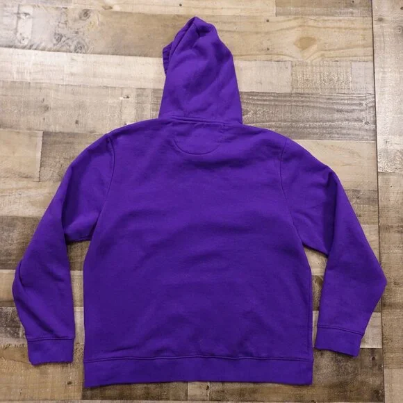 Minnesota Vikings Hoodie Men’s XL Purple Fanatics NFL Pullover Sweatshirt - Picture 10 of 10